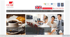 Desktop Screenshot of ccas.org.uk